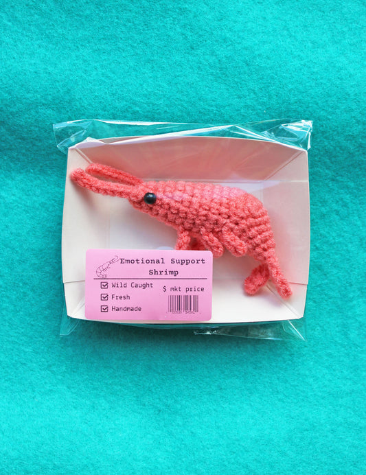 Mystery Shrimp Plush | Blind Bag Shrimp Plushies