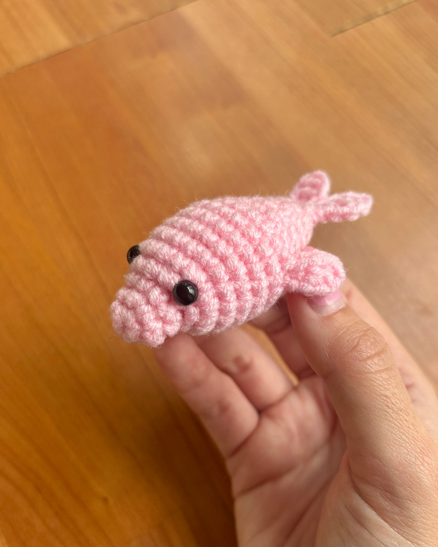 Mini Blobfish Crochet Plushie | Sea Creature Amigurumi