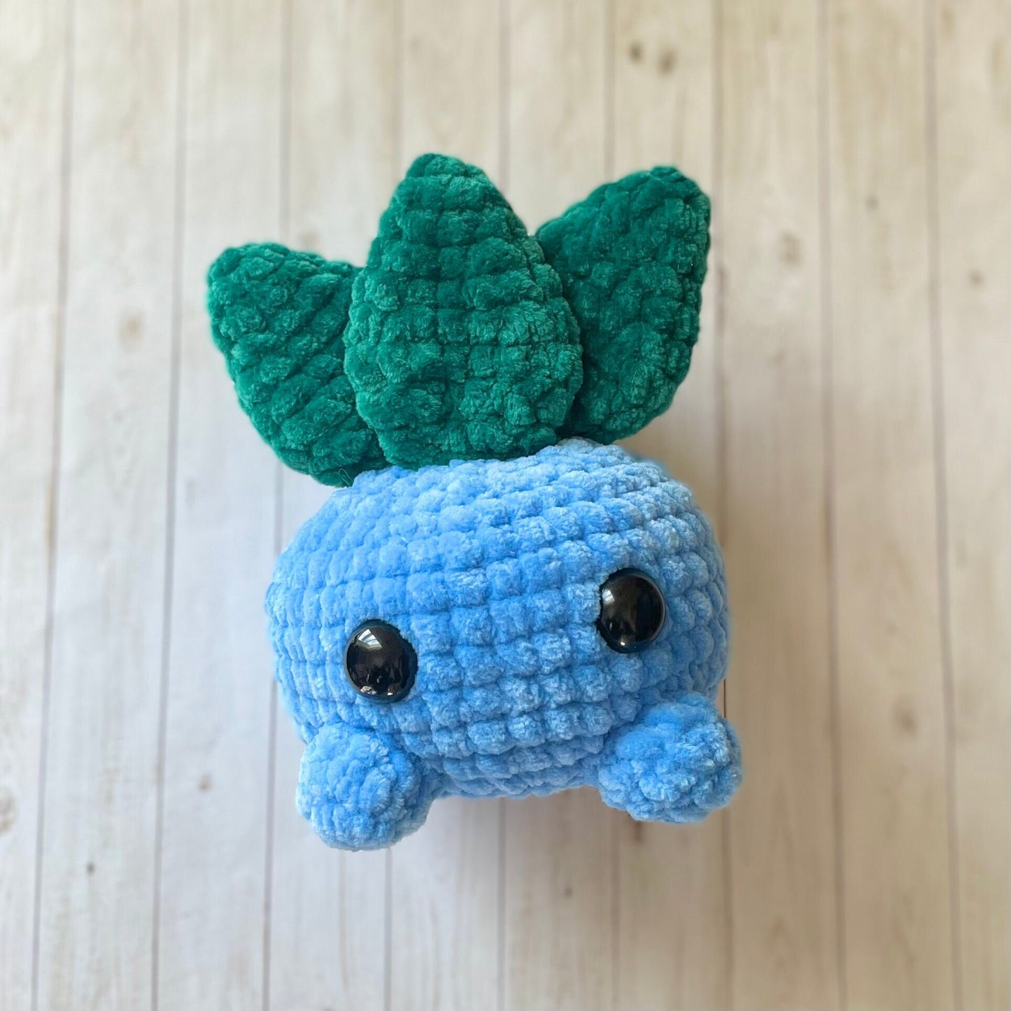 Blue Radish Monster Crochet Pattern | PDF PATTERN ONLY