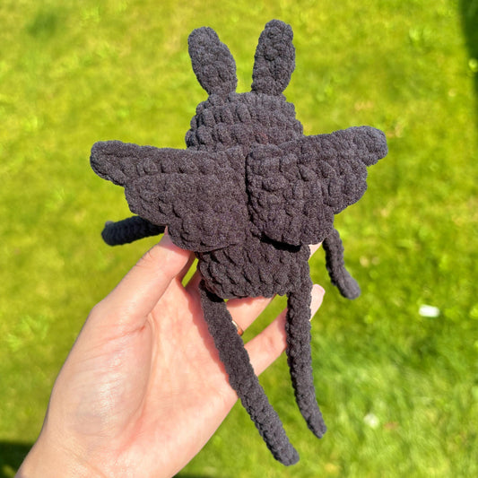 Mothman Crochet Plushie
