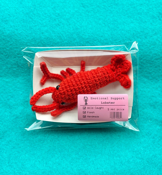 Emotional Support Lobster Plushies