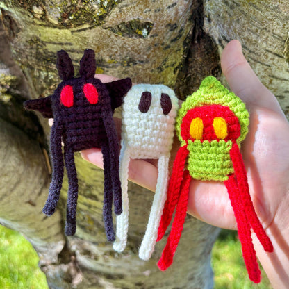 The Creepy Cryptid Trio Crochet Pattern | Monster Amigurumi PDF