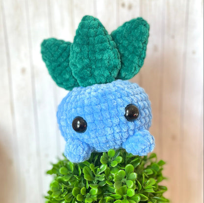 Blue Radish Monster Crochet Pattern | PDF PATTERN ONLY