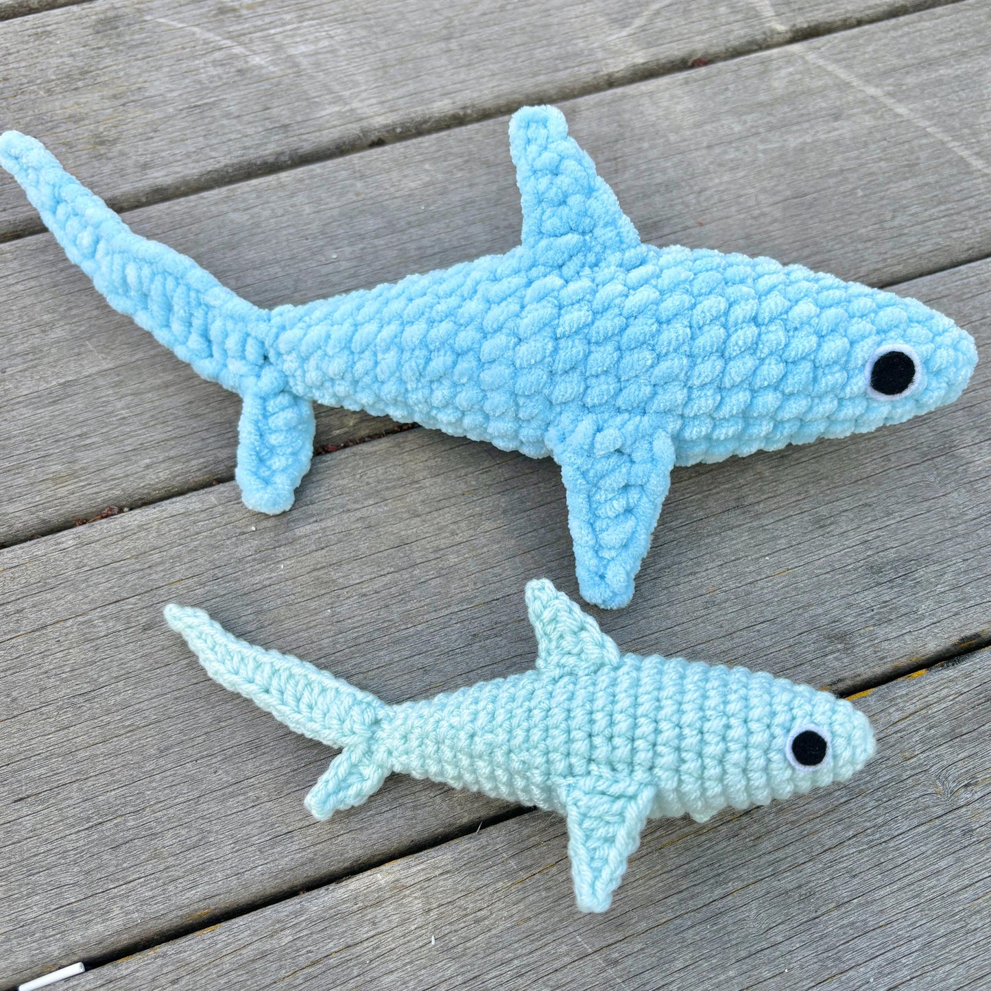 Thresher Shark Crochet Pattern | Anxious Shark Amigurumi PDF | LOW SEW!
