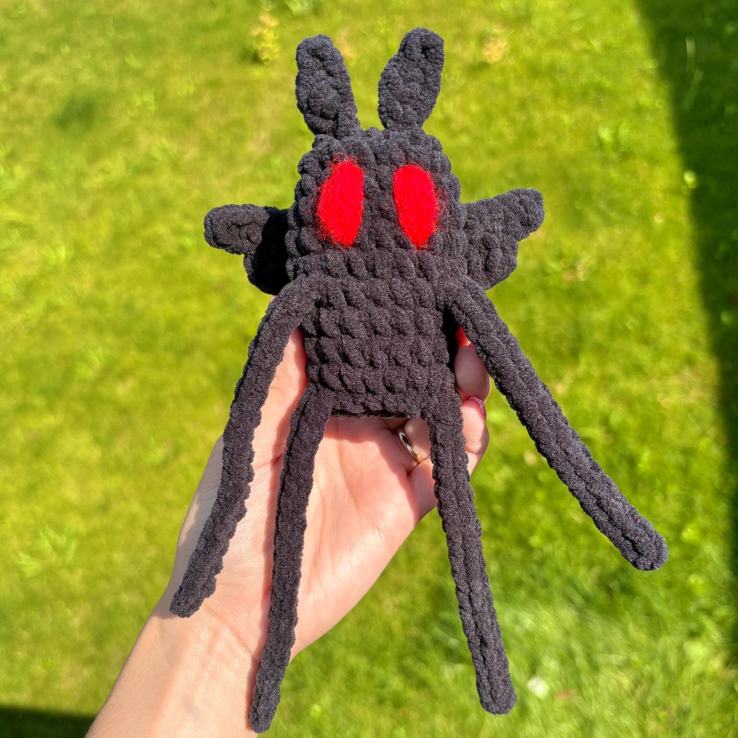 Mothman Crochet Plushie
