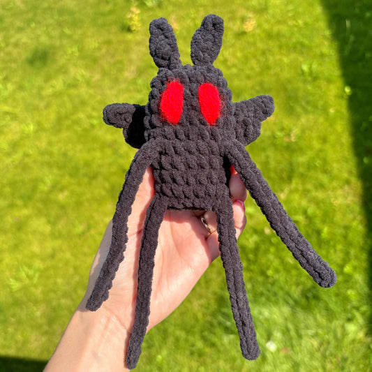 Mothman Crochet Plushie