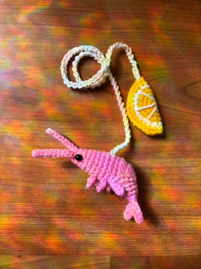 Cocktail Shrimp Car Charms