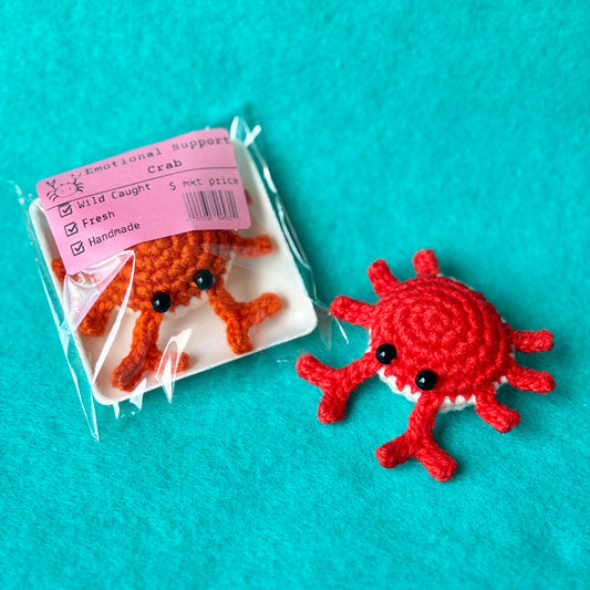 Pocket Crab Plushies