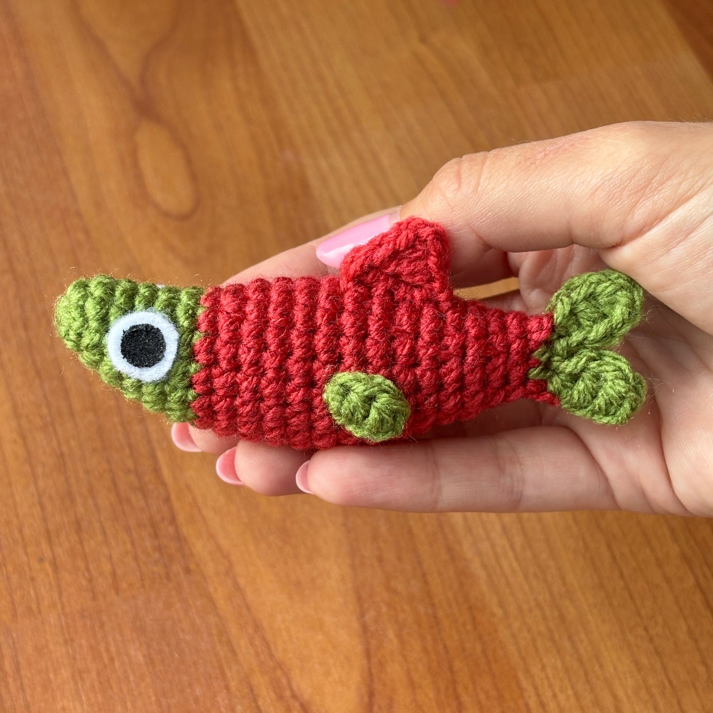 Sockeye Salmon Crochet Pattern | Amigurumi PDF | Low Sew!