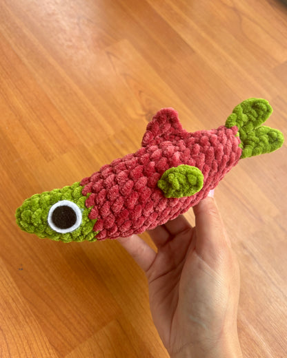Sockeye Salmon Crochet Pattern | Amigurumi PDF | Low Sew!