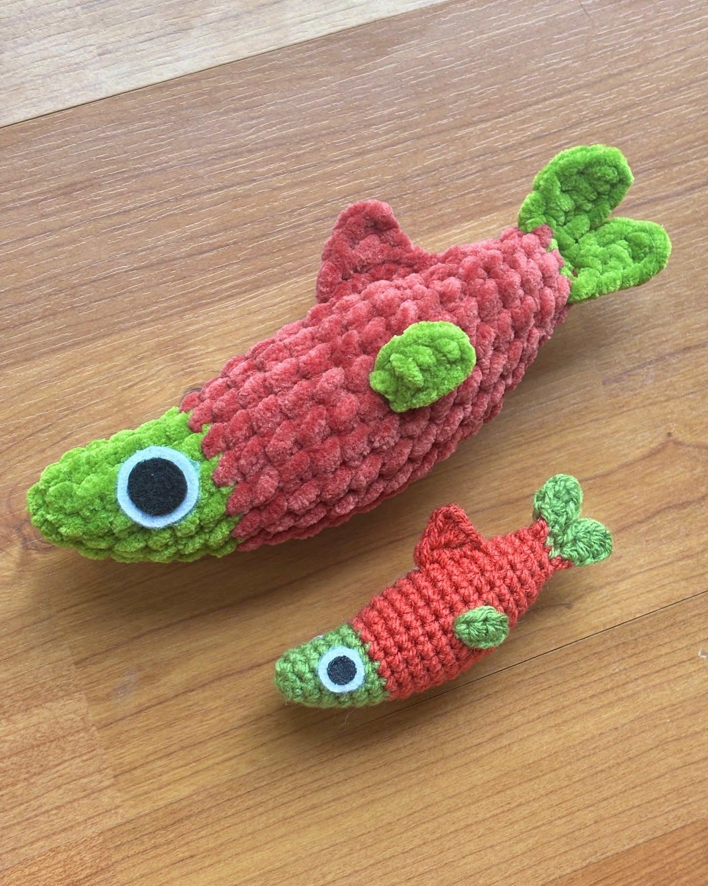 Sockeye Salmon Crochet Pattern | Amigurumi PDF | Low Sew!