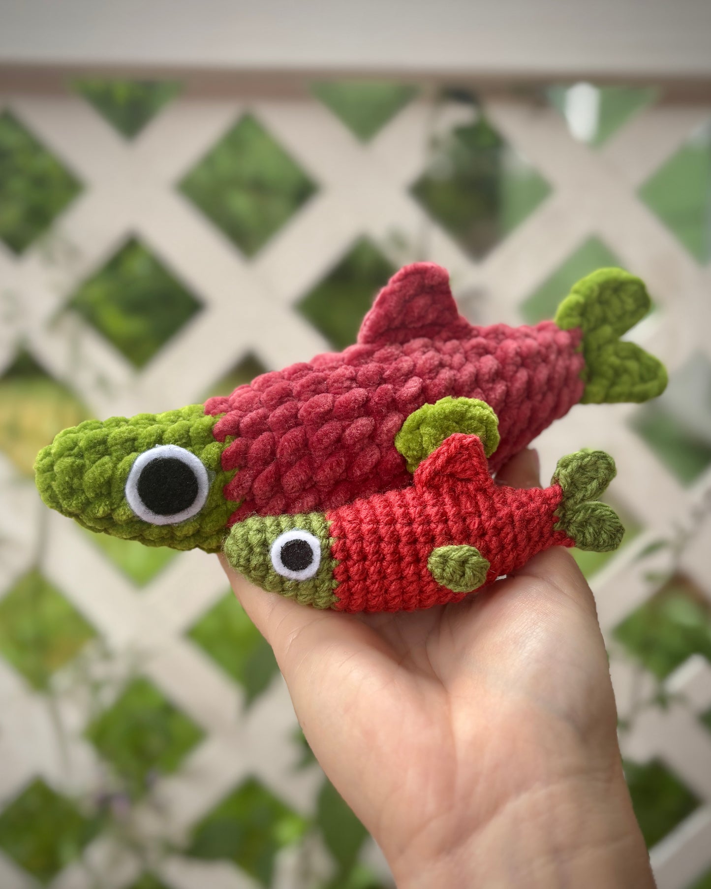 Sockeye Salmon Crochet Pattern | Amigurumi PDF | Low Sew!