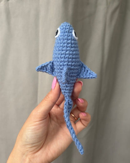 Mini Thresher Shark Plushies | Shark Crochet Amigurumi