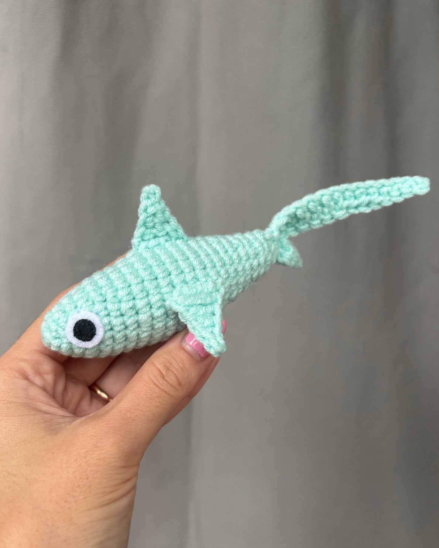 Mini Thresher Shark Plushies | Shark Crochet Amigurumi