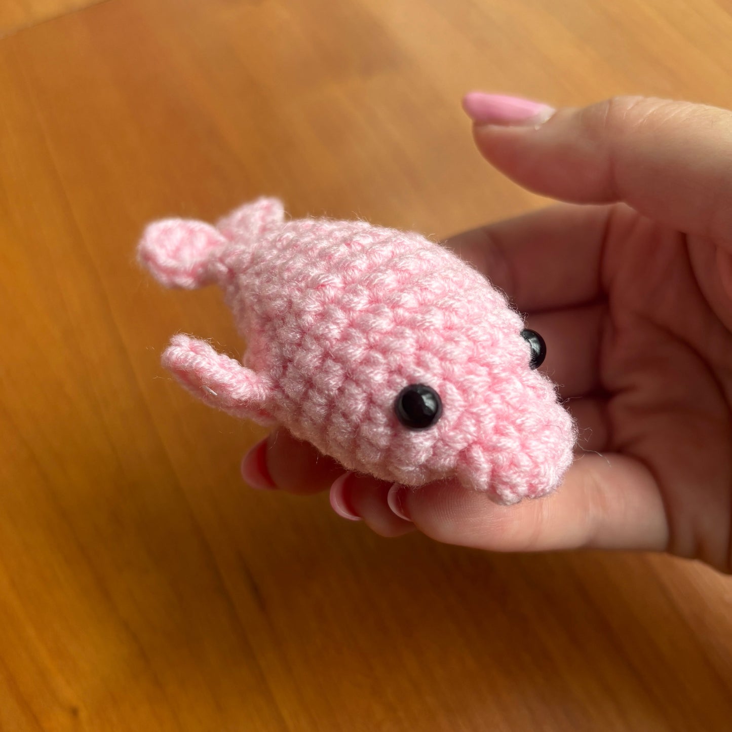 Mini Blobfish Crochet Plushie | Sea Creature Amigurumi