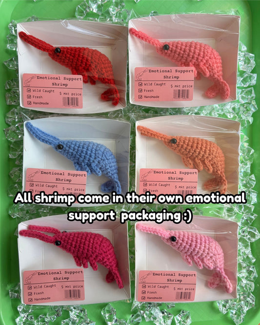 Emotional Support Shrimp