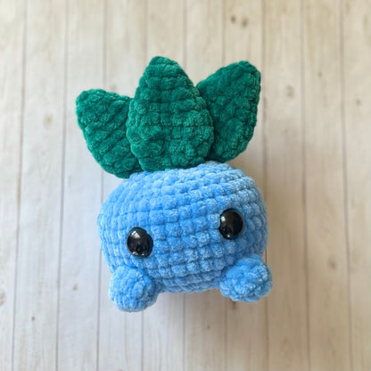 Blue Radish Monster Crochet Pattern | PDF PATTERN ONLY